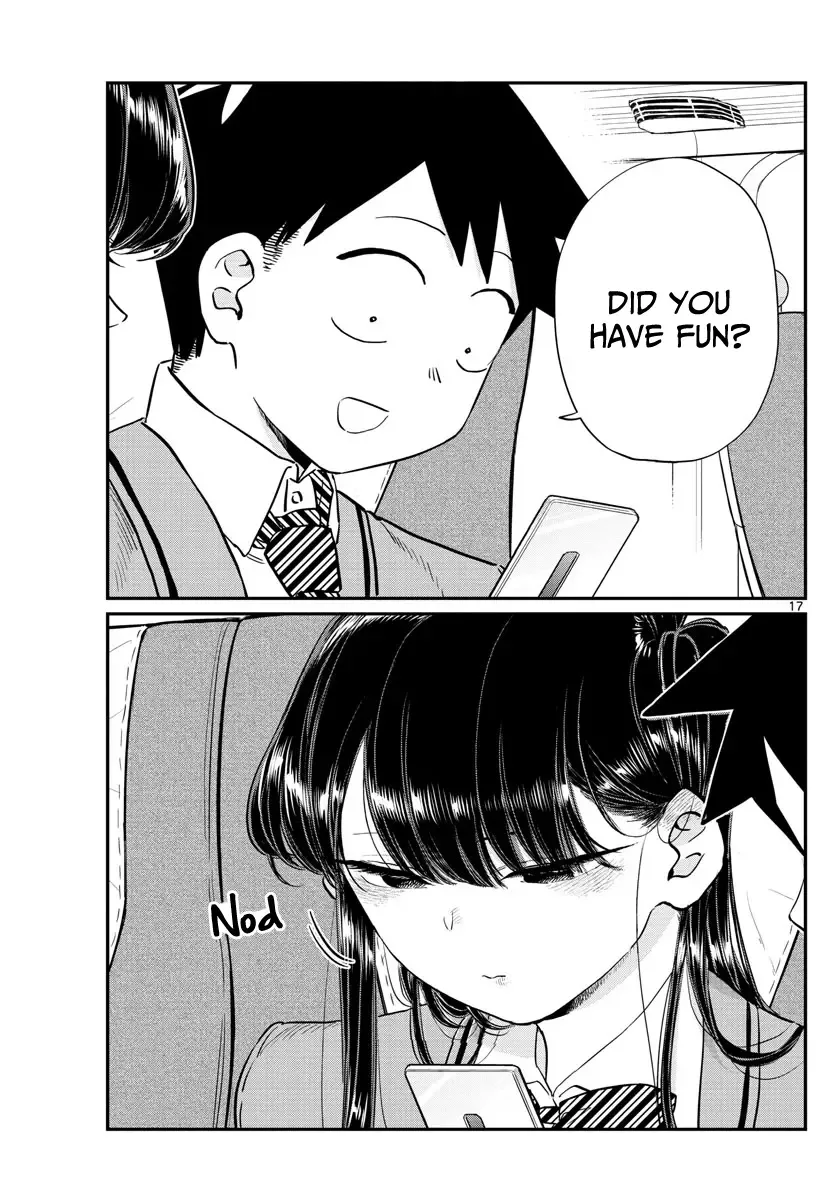 Komi-san wa Komyushou desu Chapter 113 page 17
