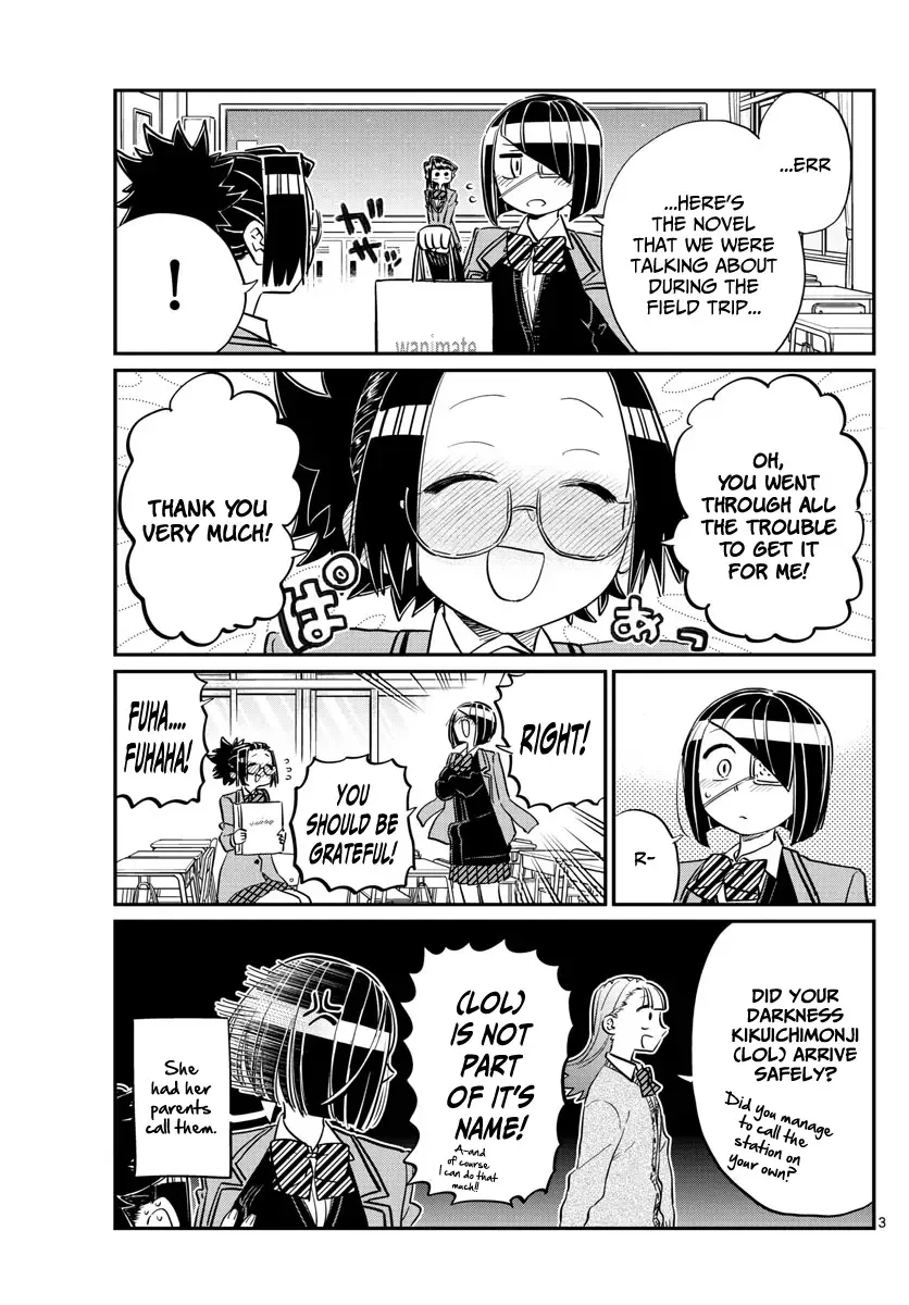 Komi-san wa Komyushou desu Chapter 114 page 3