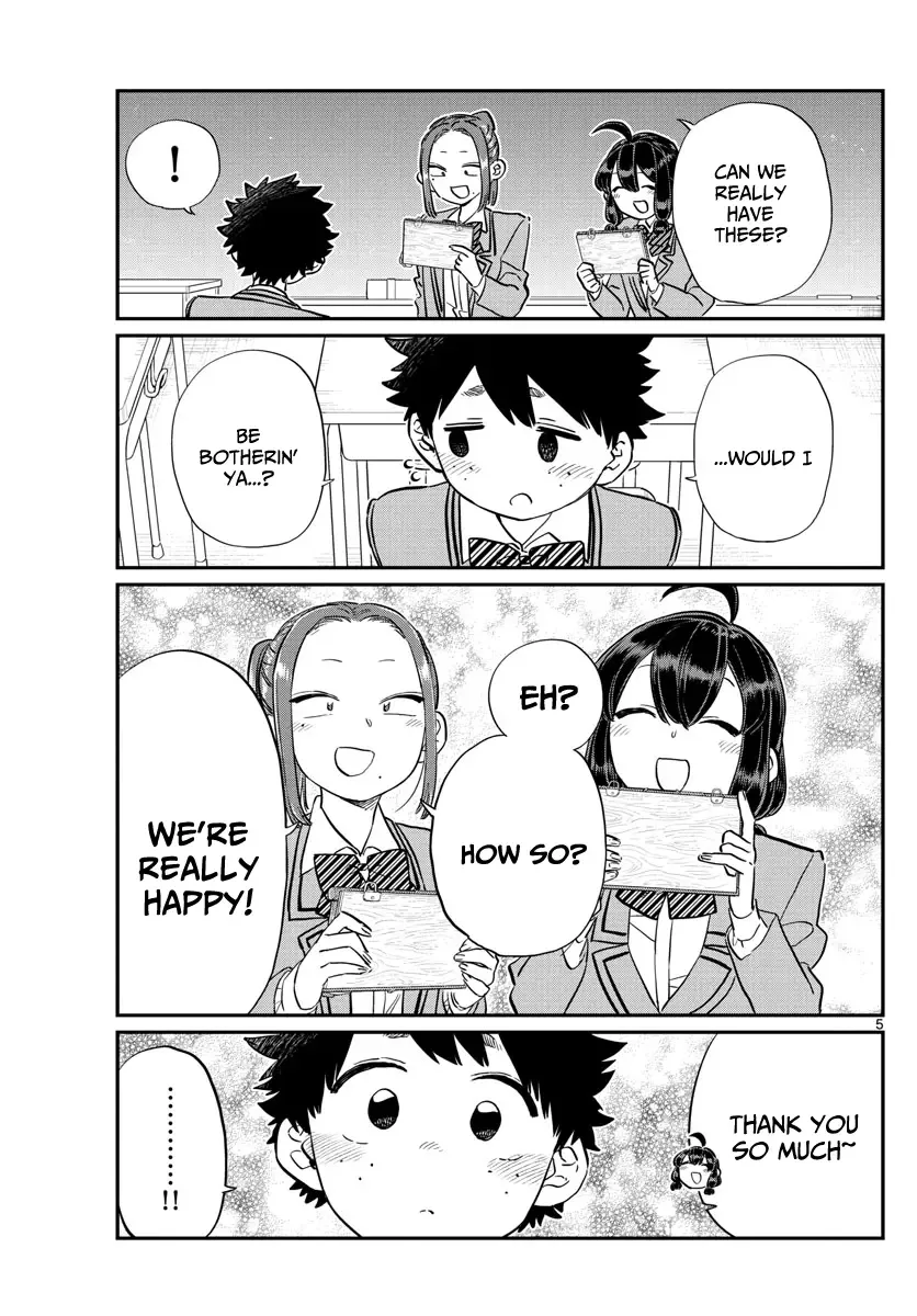 Komi-san wa Komyushou desu Chapter 114 page 5