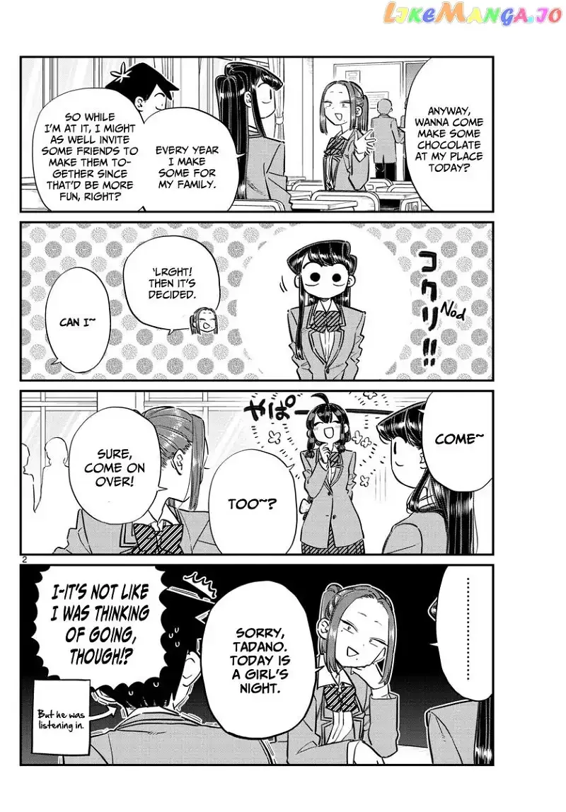 Komi-san wa Komyushou desu Chapter 116 page 2