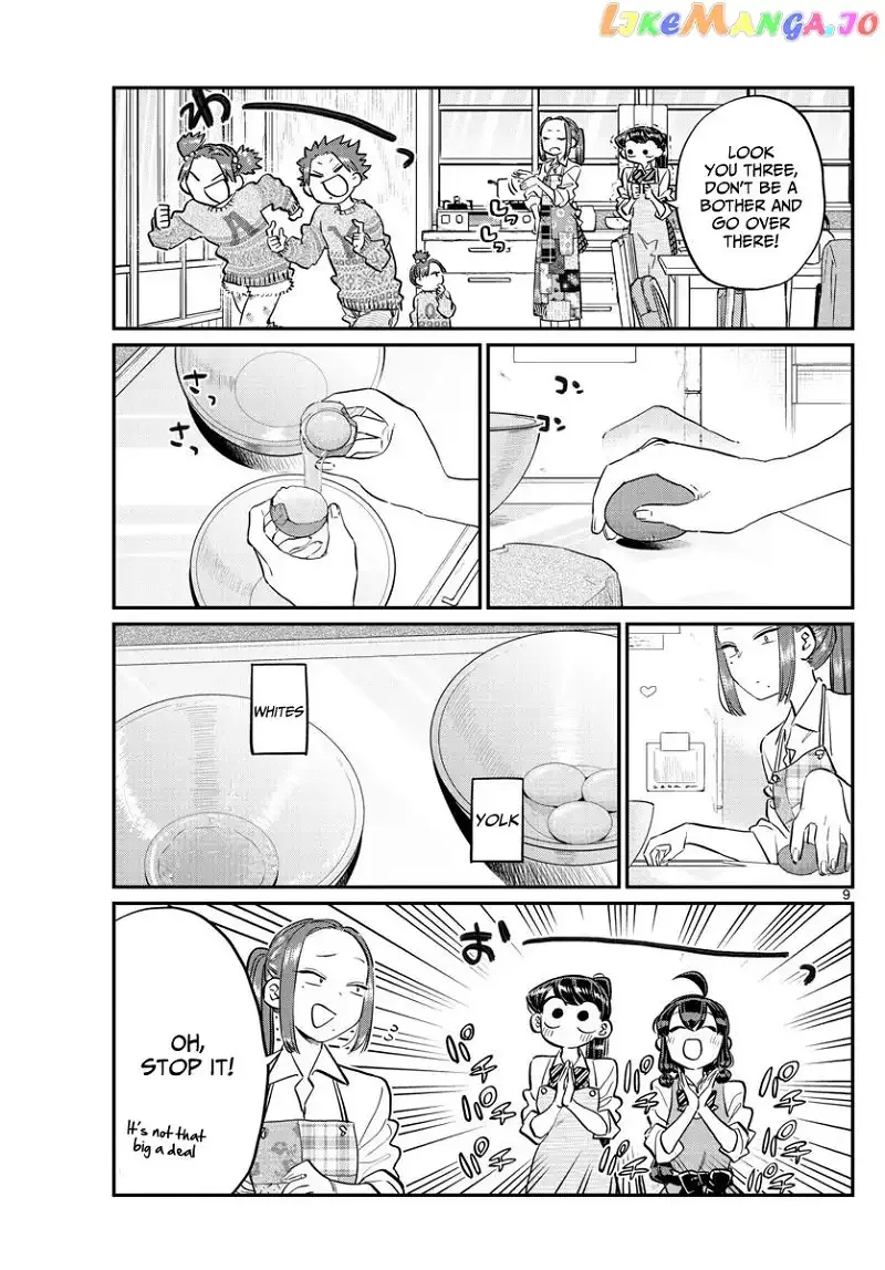 Komi-san wa Komyushou desu Chapter 116 page 9