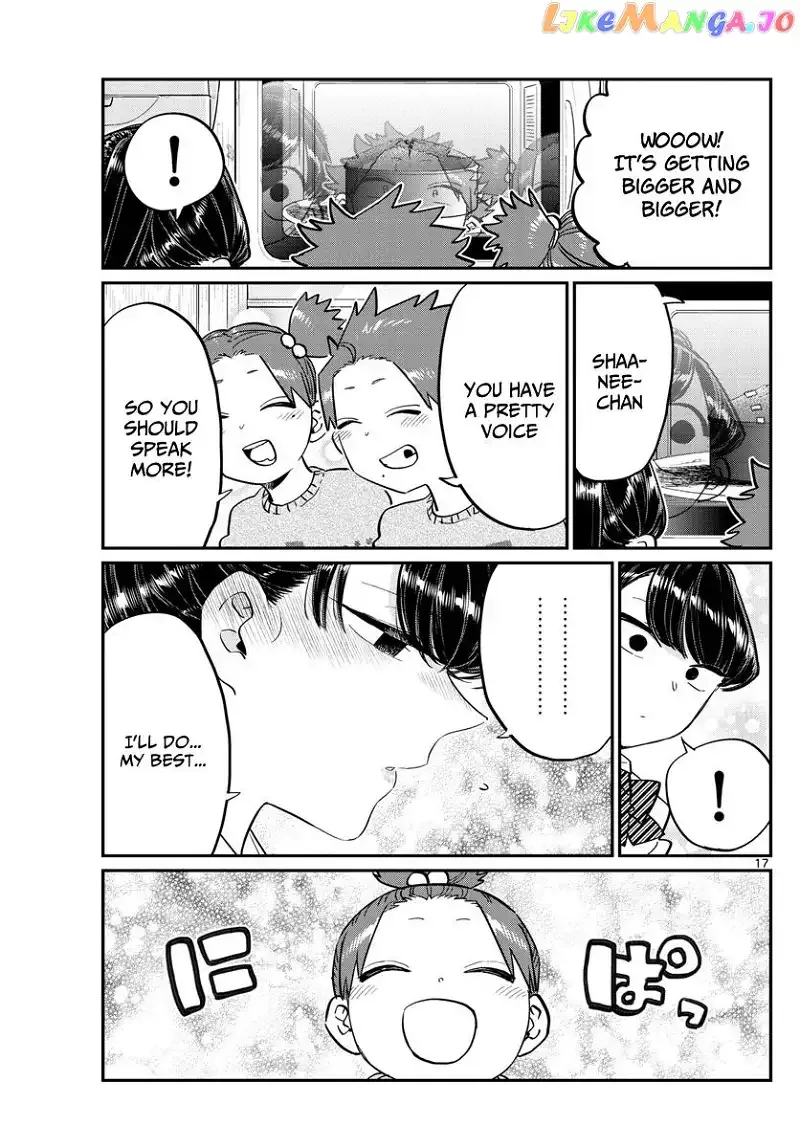 Komi-san wa Komyushou desu Chapter 116 page 17