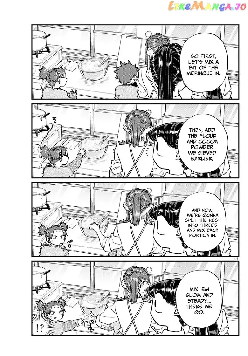 Komi-san wa Komyushou desu Chapter 116 page 13