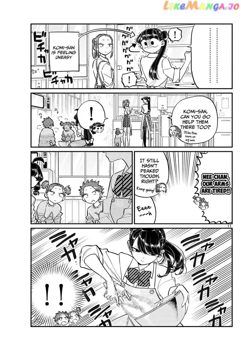 Komi-san wa Komyushou desu Chapter 116 page 11