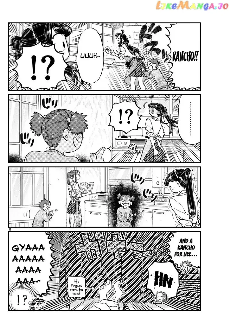 Komi-san wa Komyushou desu Chapter 116 page 8