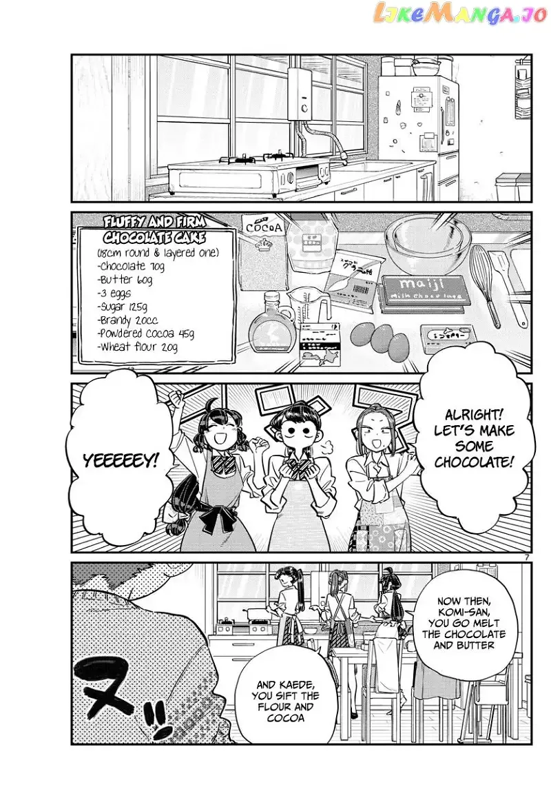 Komi-san wa Komyushou desu Chapter 116 page 7
