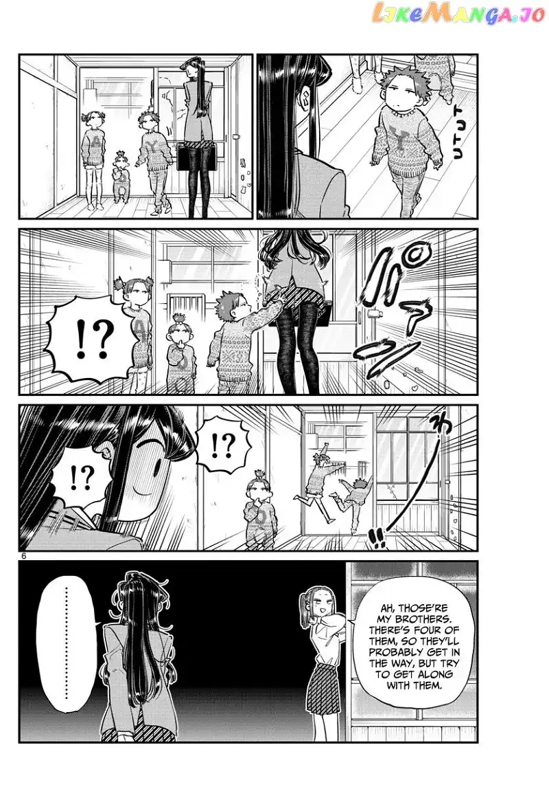 Komi-san wa Komyushou desu Chapter 116 page 6