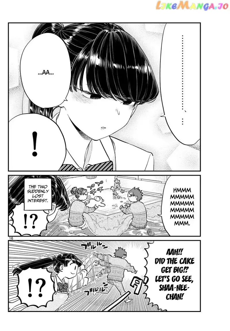Komi-san wa Komyushou desu Chapter 116 page 16