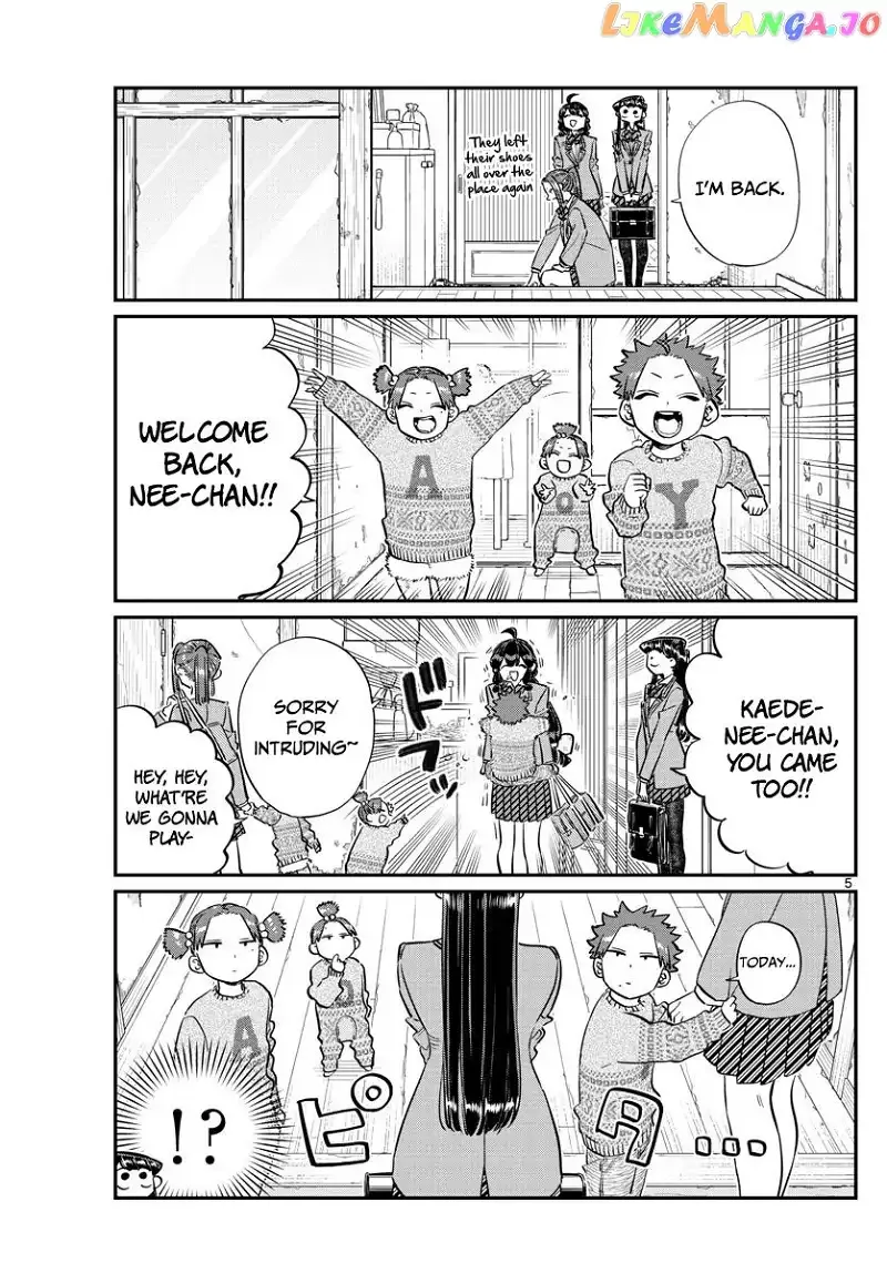 Komi-san wa Komyushou desu Chapter 116 page 5