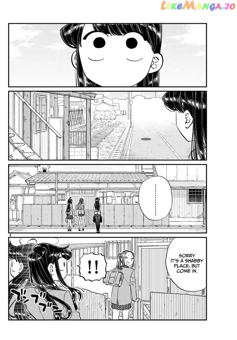 Komi-san wa Komyushou desu Chapter 116 page 4