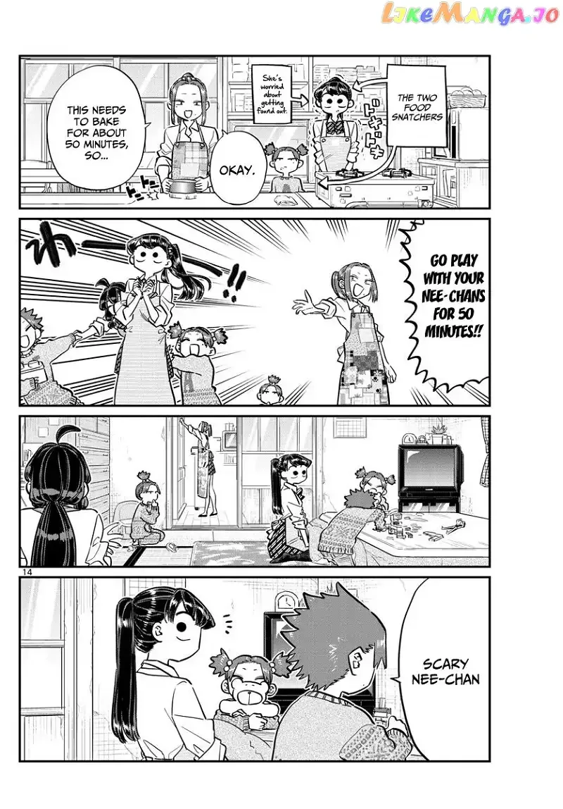 Komi-san wa Komyushou desu Chapter 116 page 14