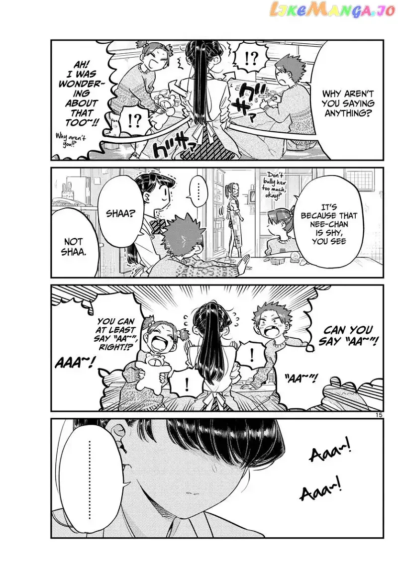 Komi-san wa Komyushou desu Chapter 116 page 15