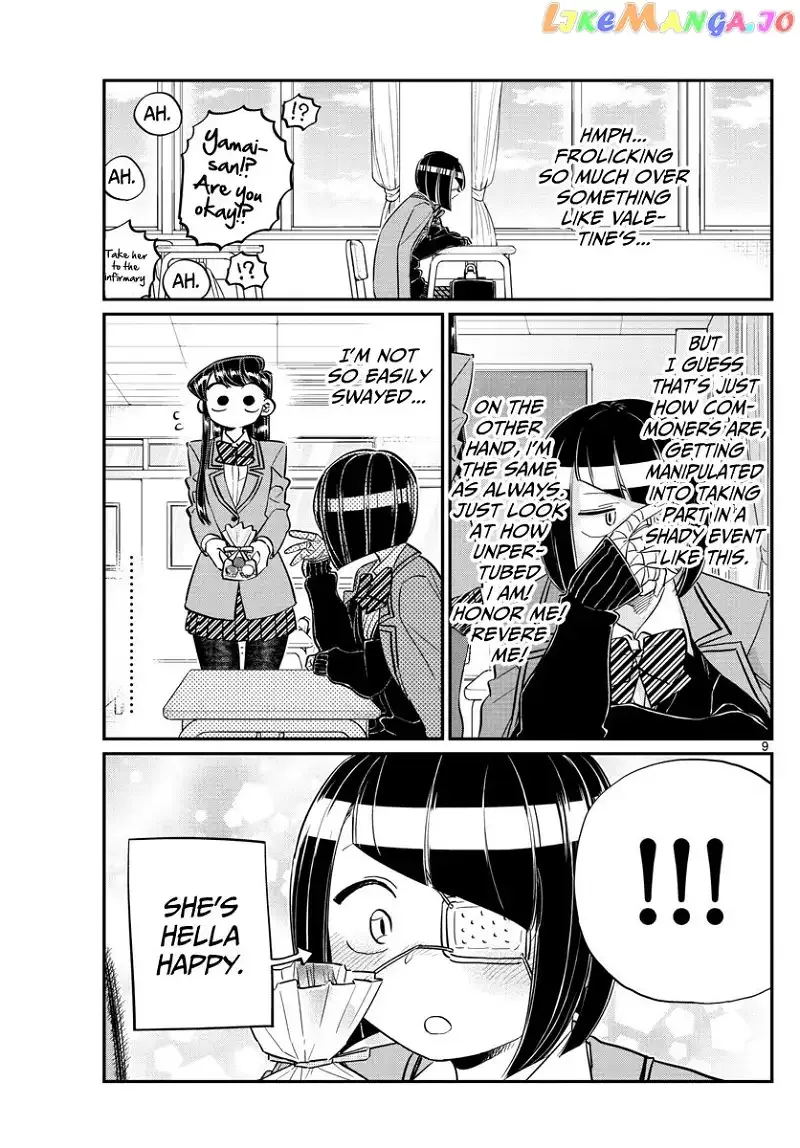 Komi-san wa Komyushou desu Chapter 117 page 9