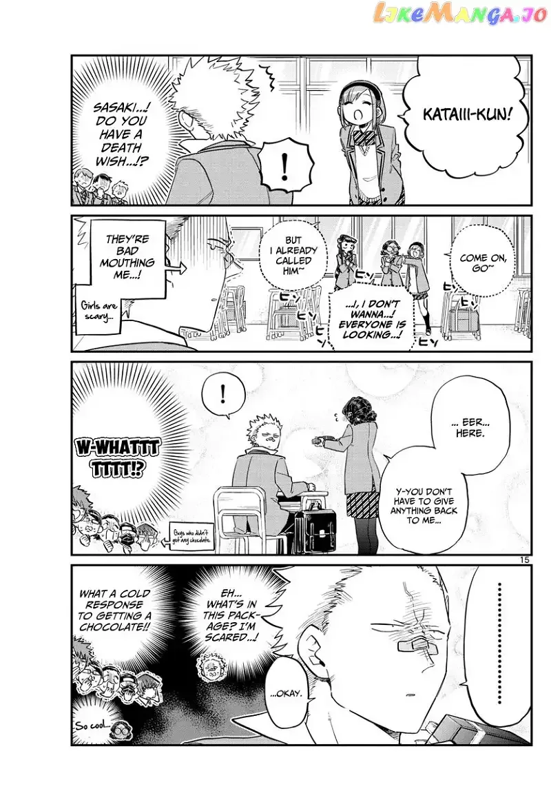 Komi-san wa Komyushou desu Chapter 117 page 15