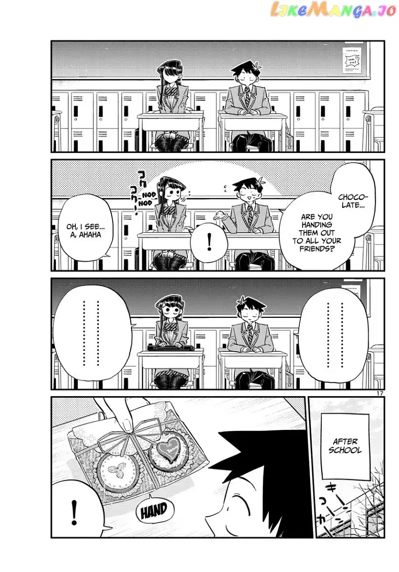 Komi-san wa Komyushou desu Chapter 117 page 17