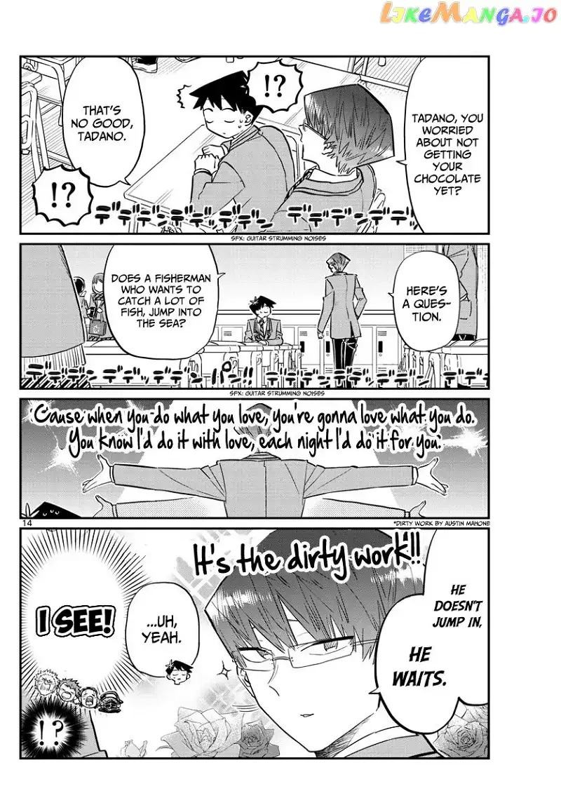 Komi-san wa Komyushou desu Chapter 117 page 14