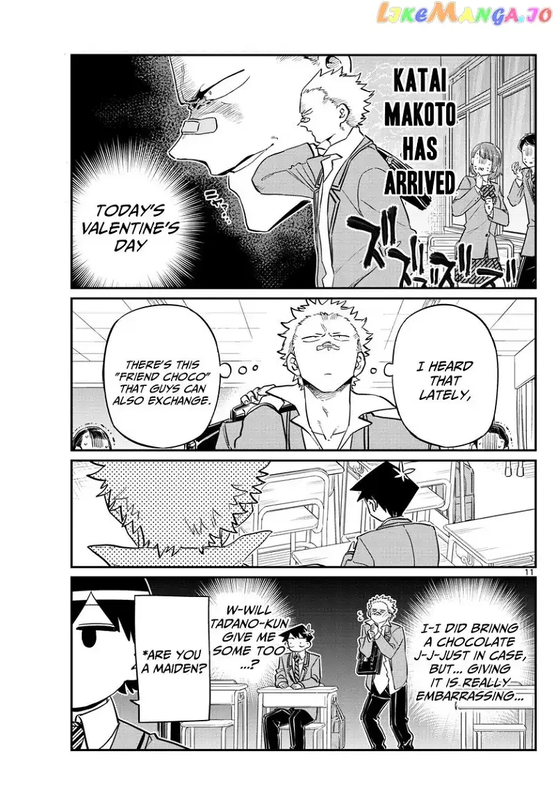 Komi-san wa Komyushou desu Chapter 117 page 11