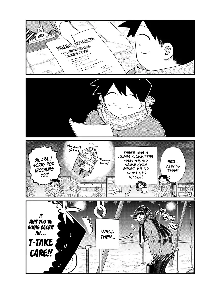 Komi-san wa Komyushou desu Chapter 118 page 9