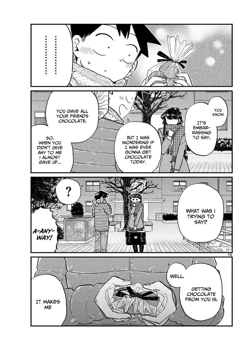 Komi-san wa Komyushou desu Chapter 118 page 15