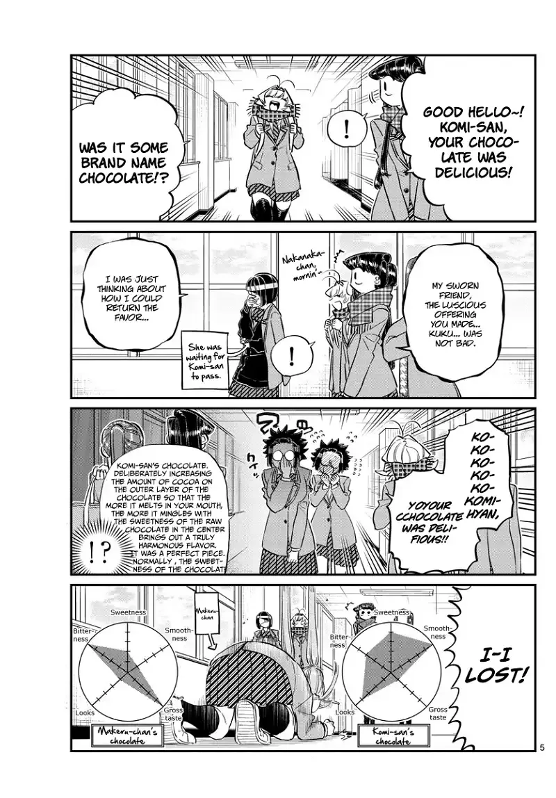 Komi-san wa Komyushou desu Chapter 119 page 5