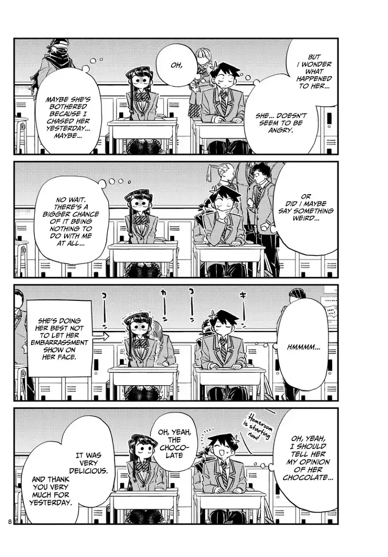 Komi-san wa Komyushou desu Chapter 119 page 8