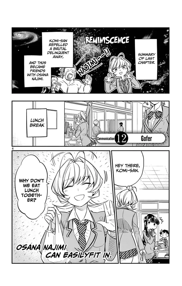 Komi-san wa Komyushou desu Chapter 12 page 4