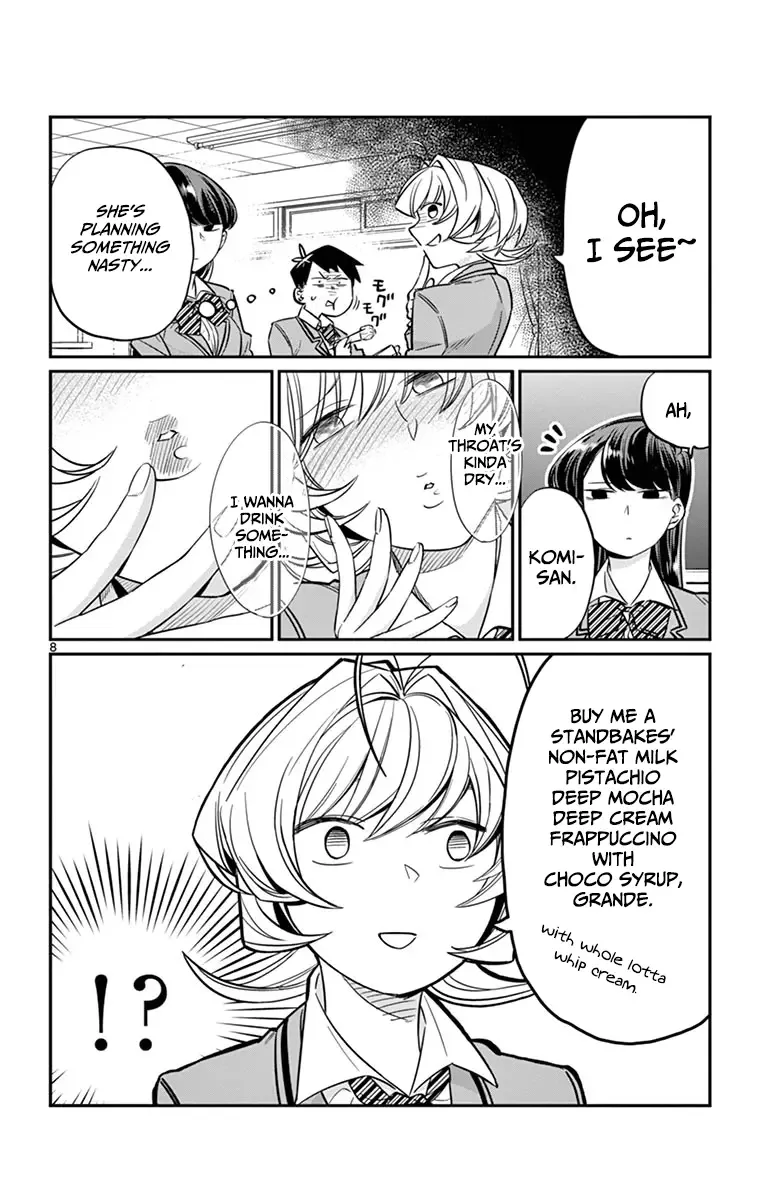 Komi-san wa Komyushou desu Chapter 12 page 8