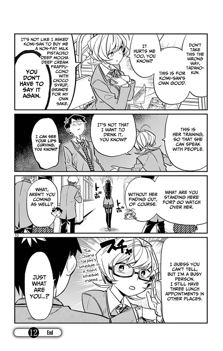 Komi-san wa Komyushou desu Chapter 12 page 10