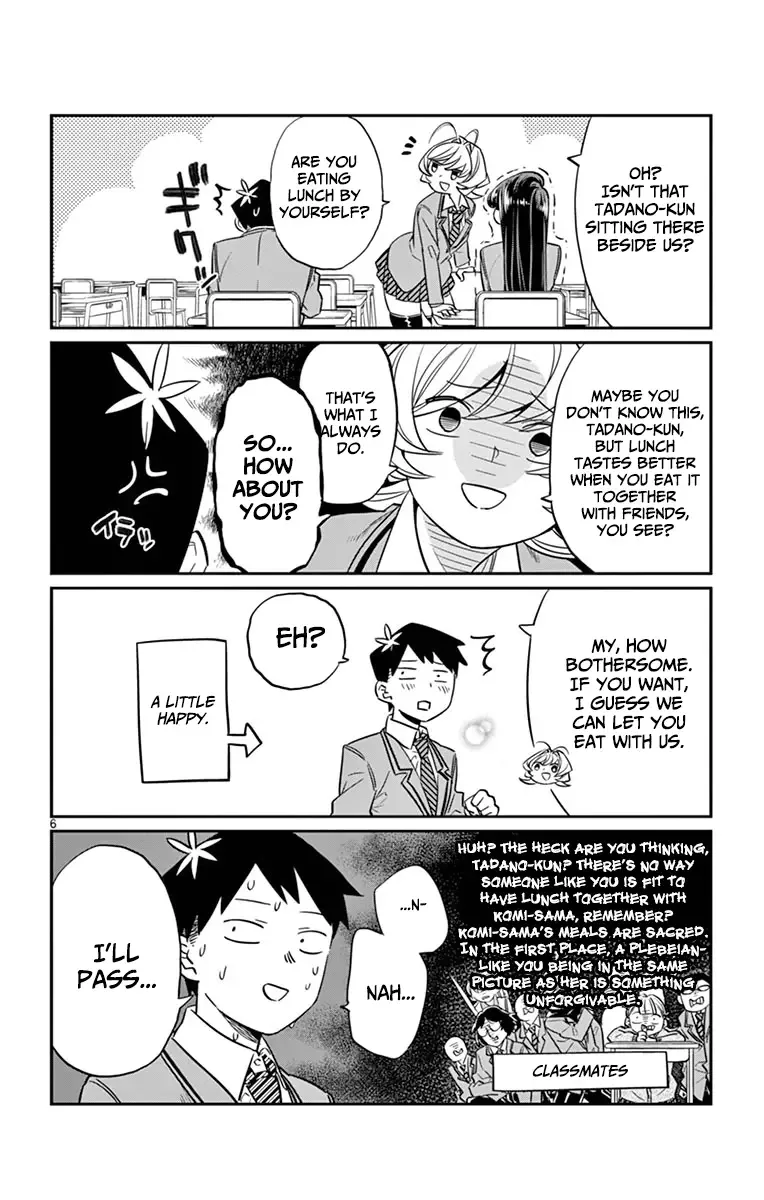 Komi-san wa Komyushou desu Chapter 12 page 6