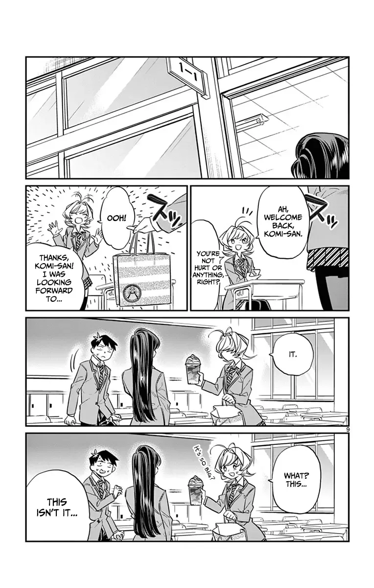 Komi-san wa Komyushou desu Chapter 13 page 9