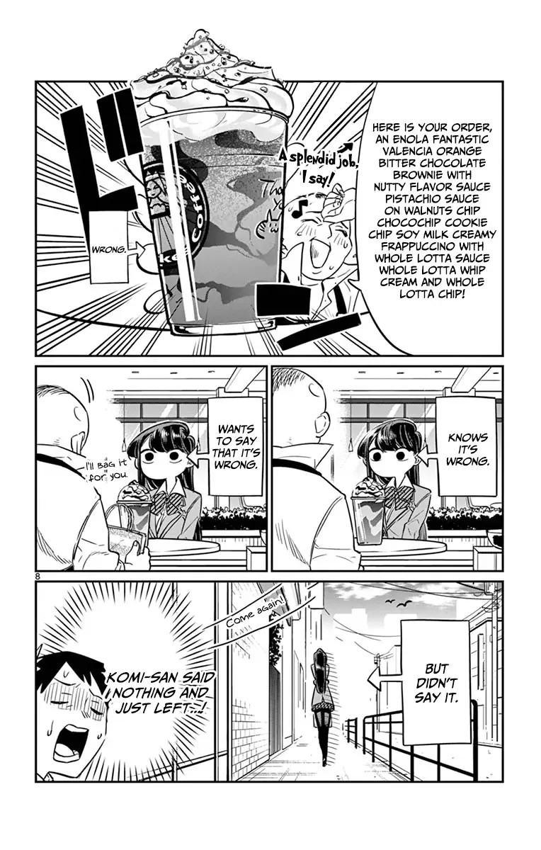 Komi-san wa Komyushou desu Chapter 13 page 8