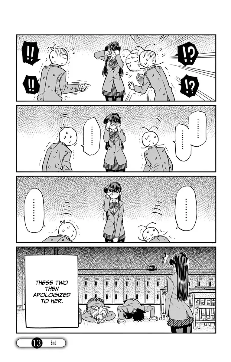 Komi-san wa Komyushou desu Chapter 13 page 11