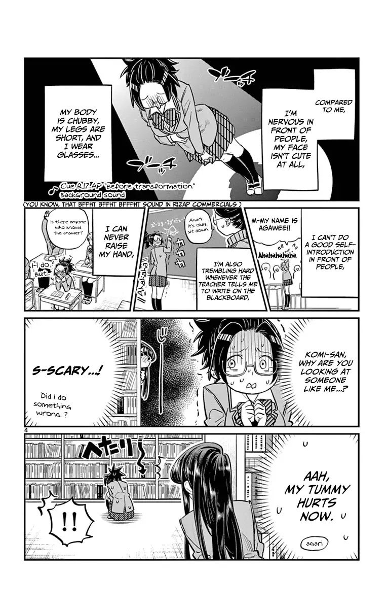 Komi-san wa Komyushou desu Chapter 14 page 4