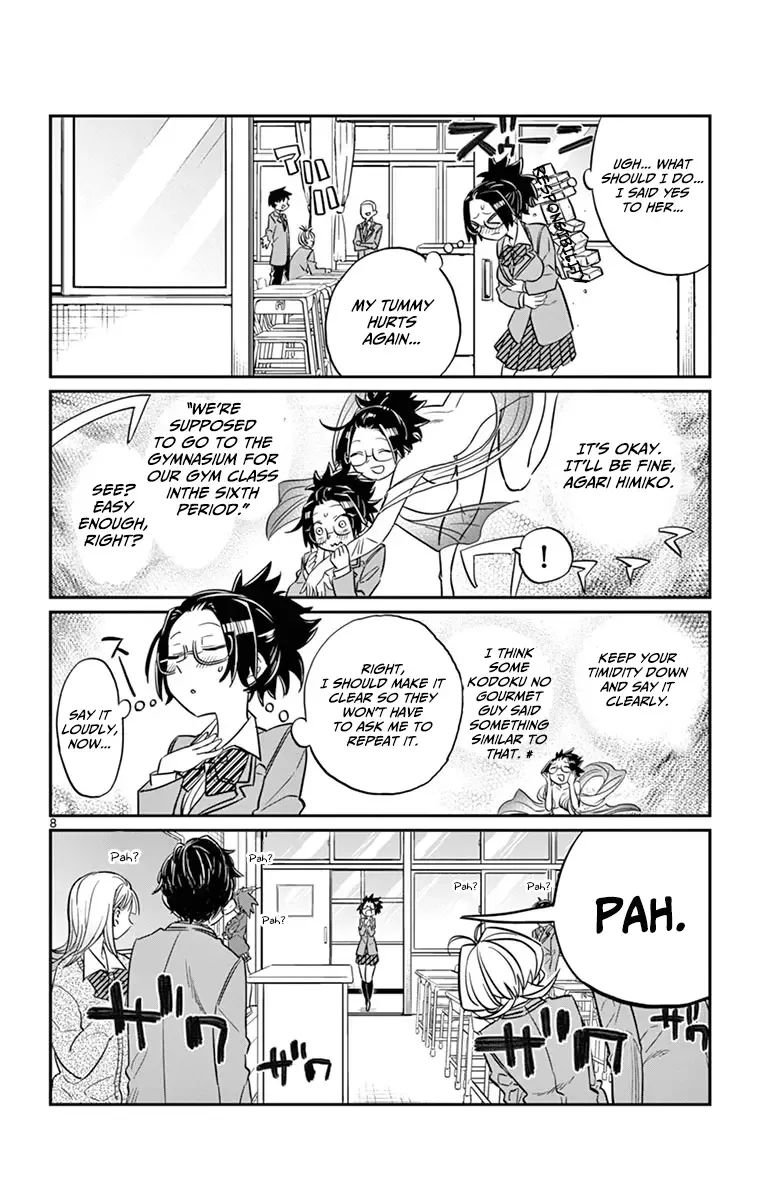 Komi-san wa Komyushou desu Chapter 14 page 8