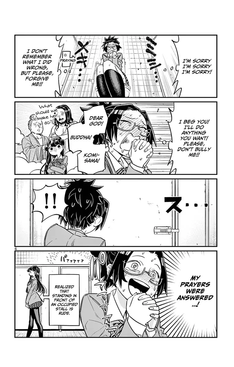 Komi-san wa Komyushou desu Chapter 14 page 6