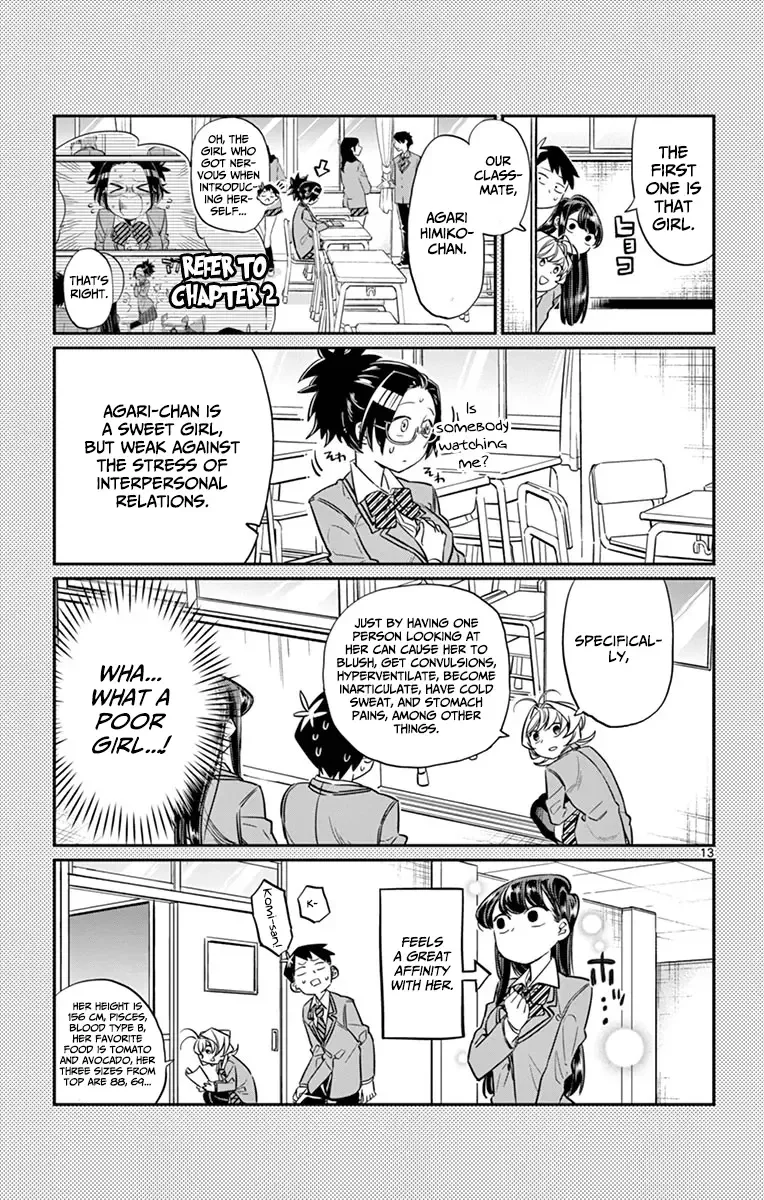Komi-san wa Komyushou desu Chapter 14 page 13