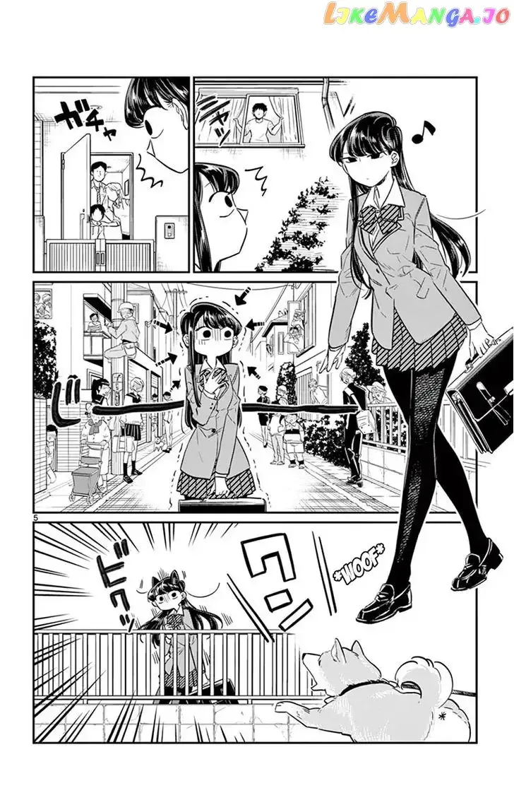 Komi-san wa Komyushou desu Chapter 15 page 7