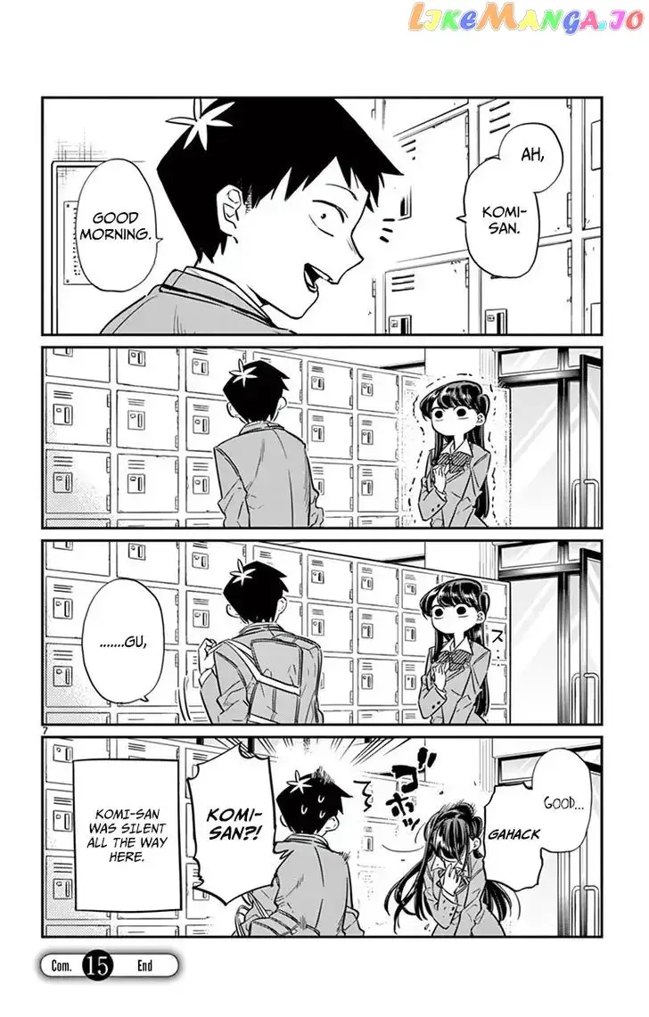 Komi-san wa Komyushou desu Chapter 15 page 9
