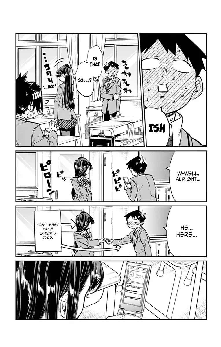 Komi-san wa Komyushou desu Chapter 16 page 11