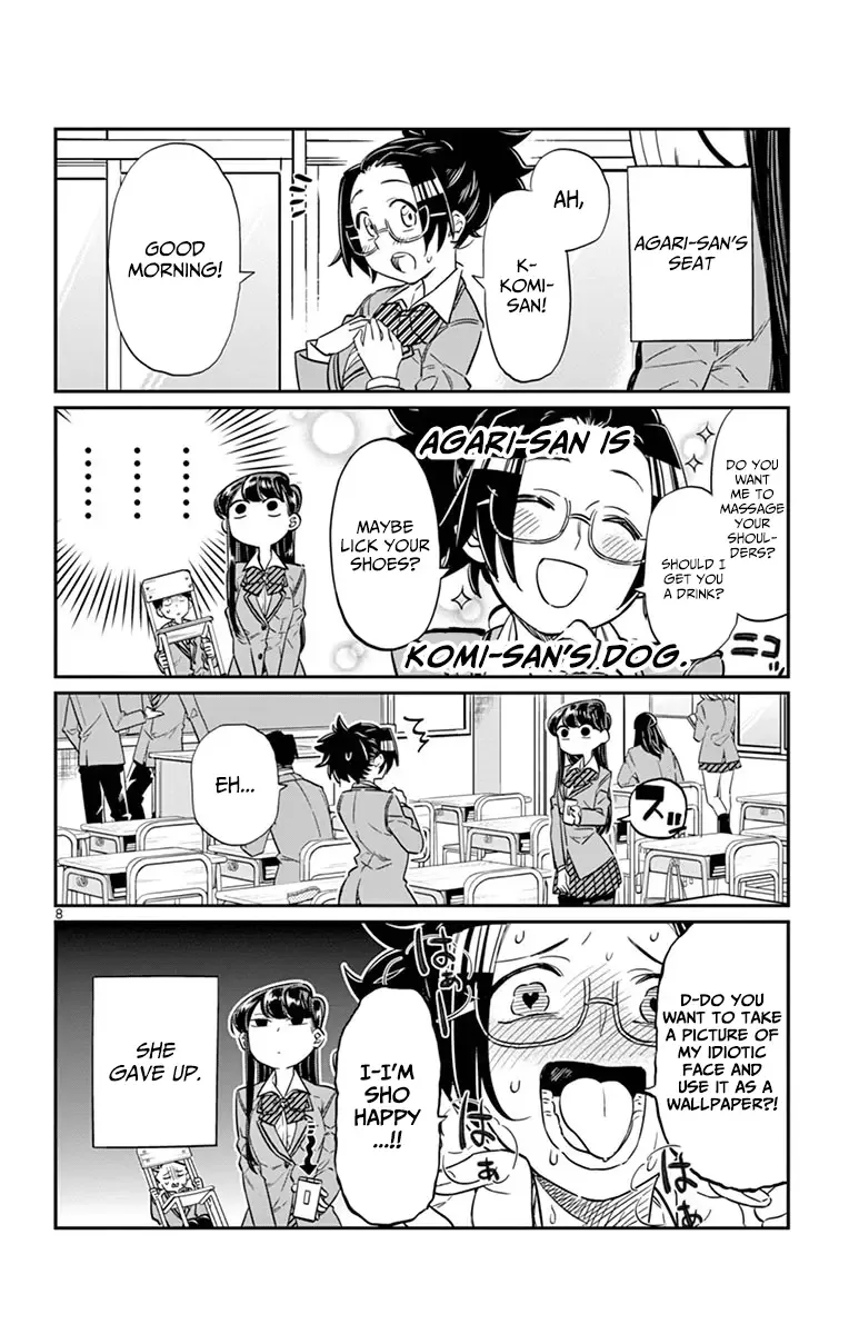 Komi-san wa Komyushou desu Chapter 16 page 8