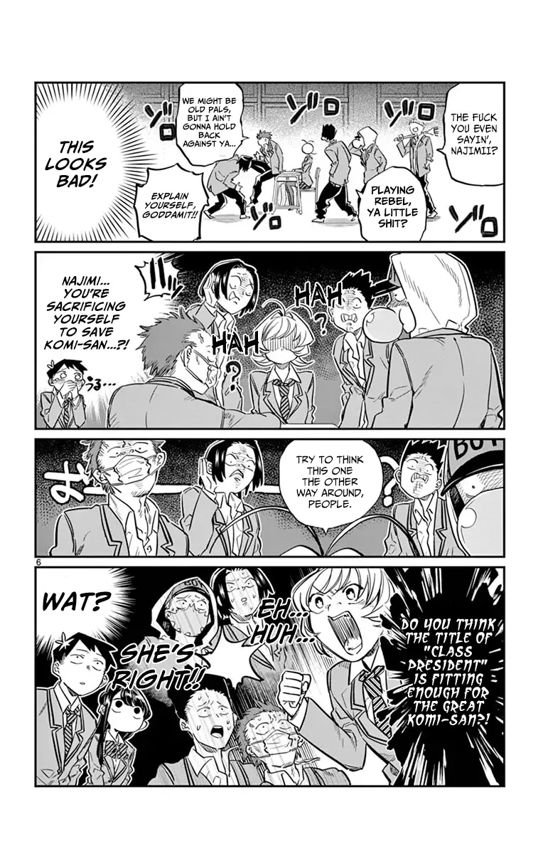 Komi-san wa Komyushou desu Chapter 17 page 6
