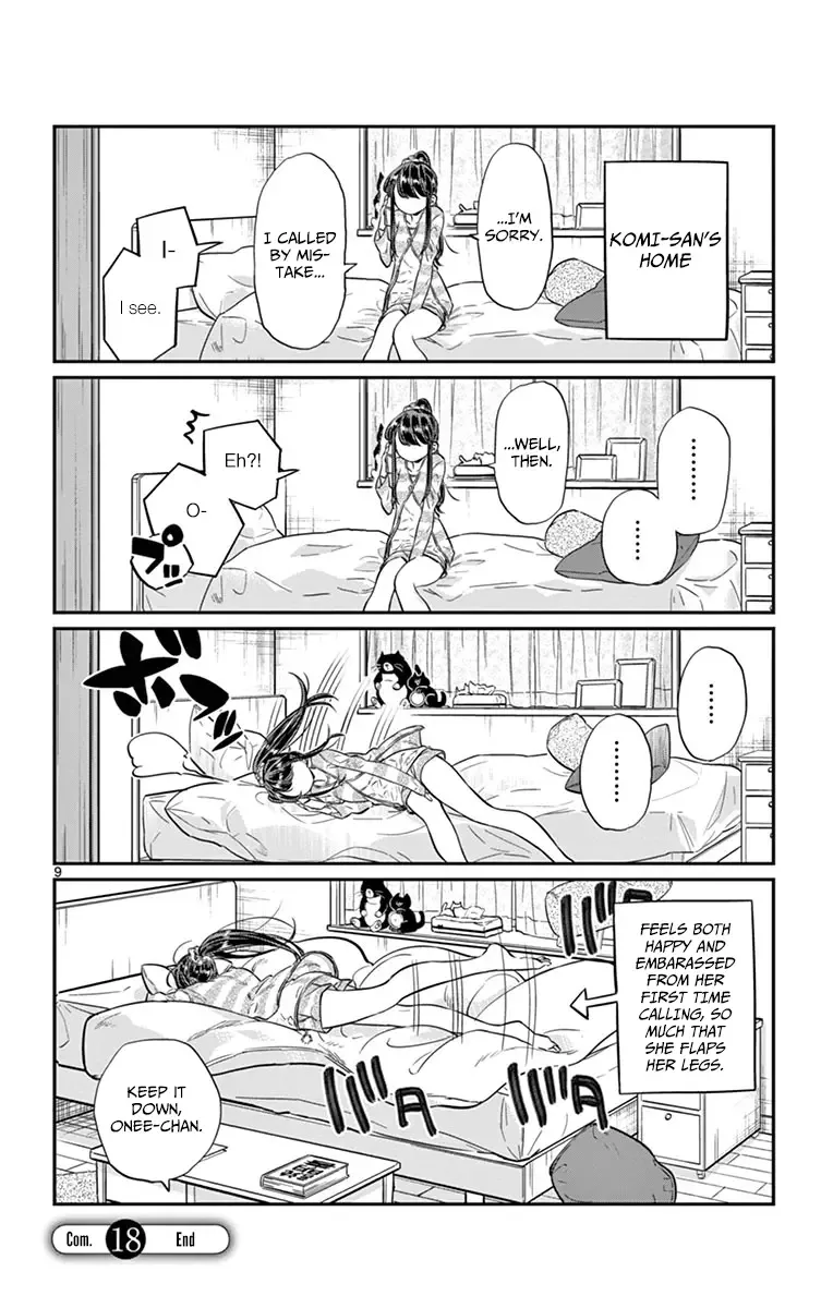 Komi-san wa Komyushou desu Chapter 18 page 8