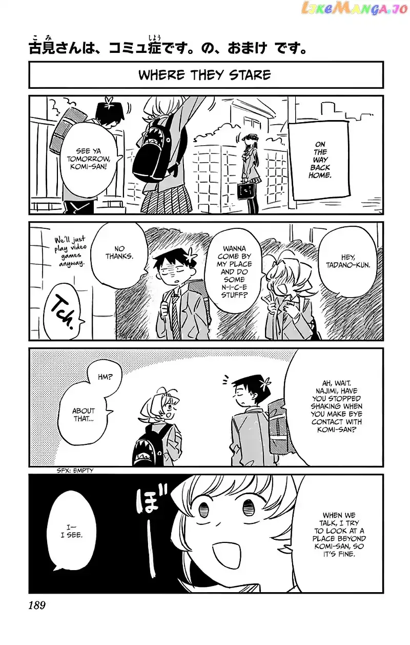 Komi-san wa Komyushou desu Chapter 19.5 page 2