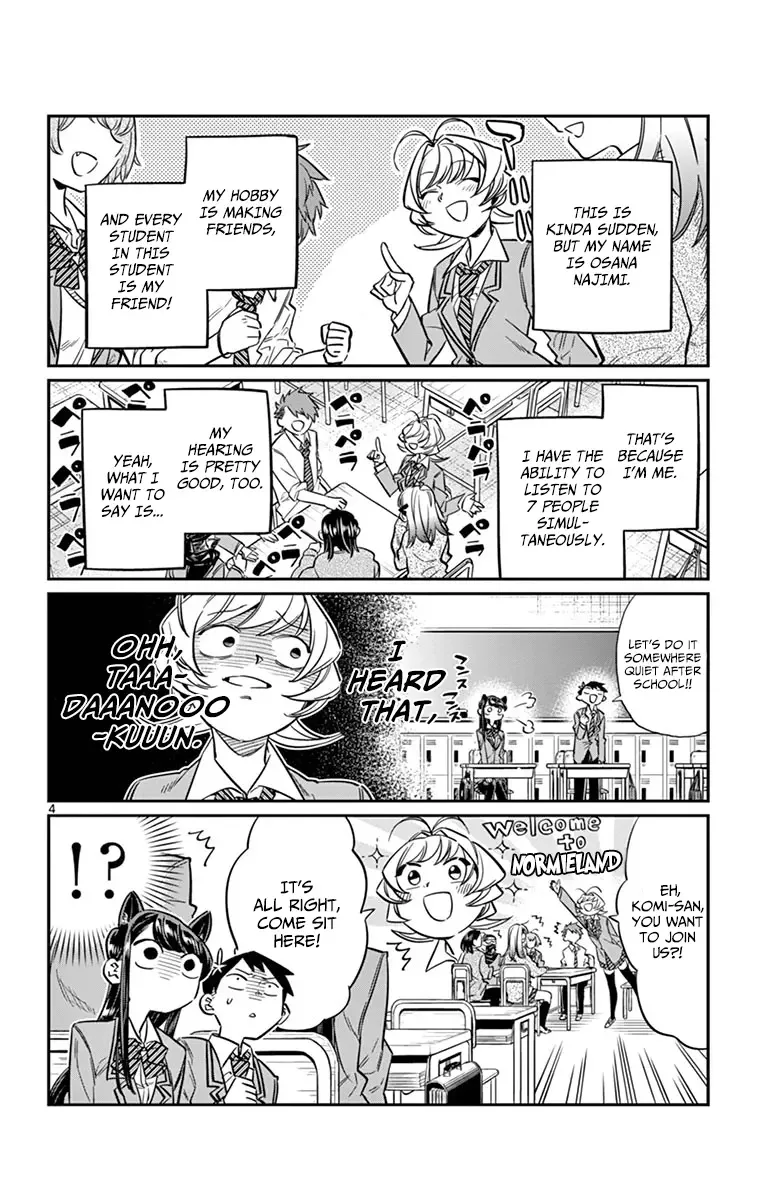 Komi-san wa Komyushou desu Chapter 19 page 4