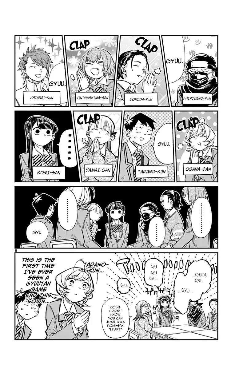 Komi-san wa Komyushou desu Chapter 19 page 8