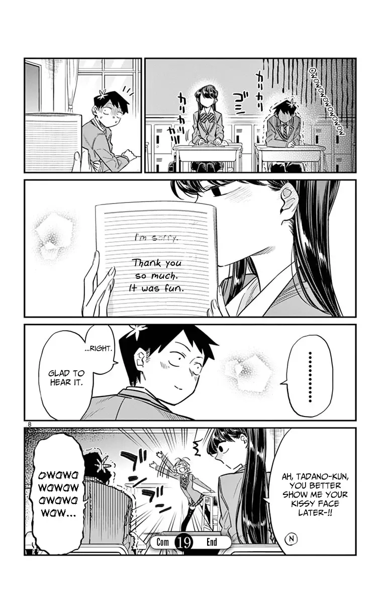 Komi-san wa Komyushou desu Chapter 19 page 18