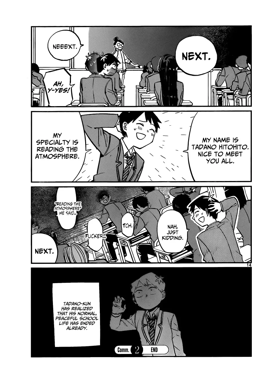 Komi-san wa Komyushou desu Chapter 2 page 6