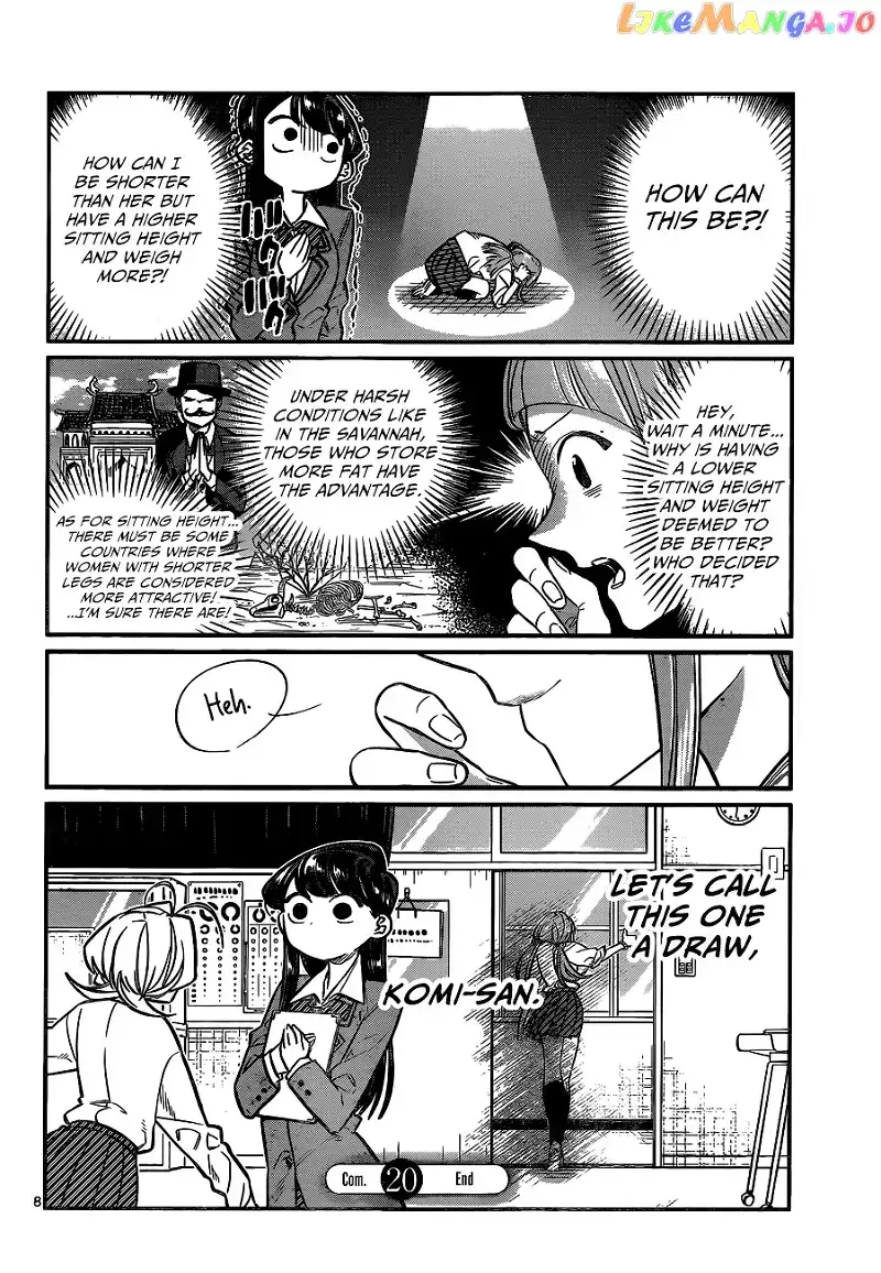 Komi-san wa Komyushou desu Chapter 20 page 9