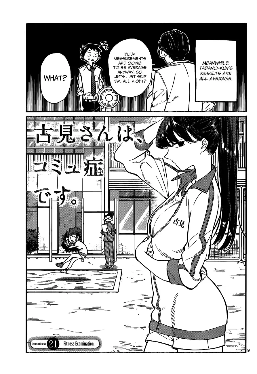 Komi-san wa Komyushou desu Chapter 21 page 1