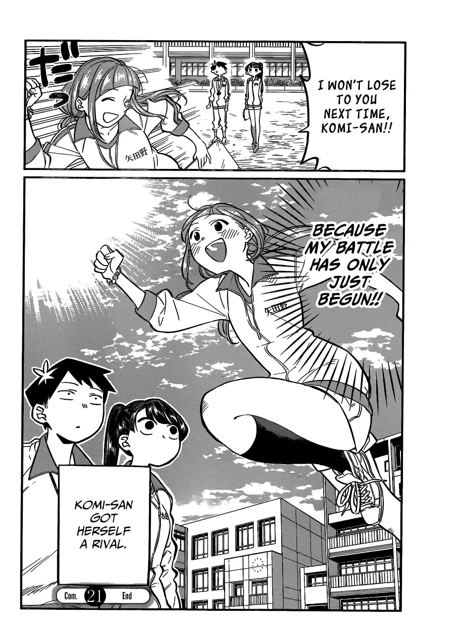 Komi-san wa Komyushou desu Chapter 21 page 10